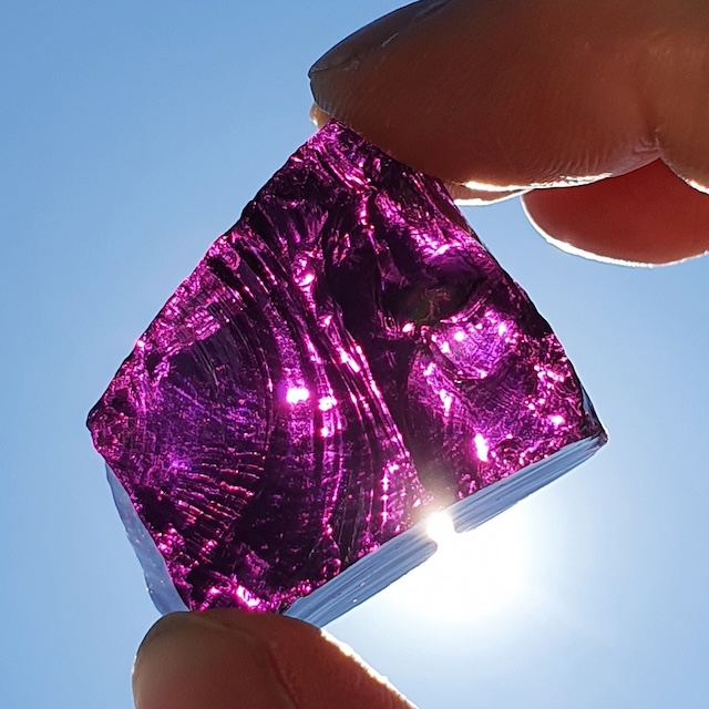 Andara.dark grape Amethist | Praktijk Weer Stralen
